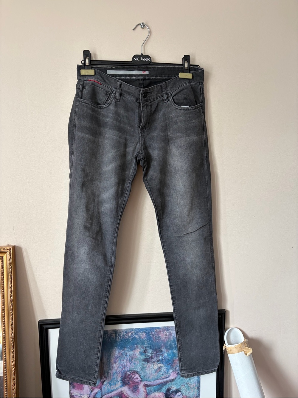 It- woman Gray Slim Fit Jeans